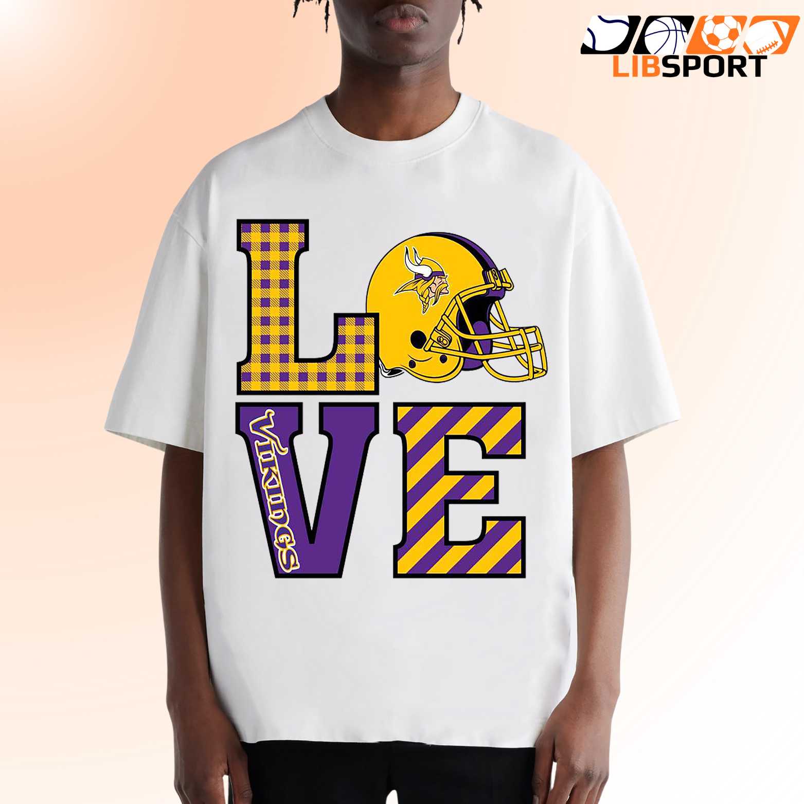 Minnesota Vikings Love T Shirt, Unisex Nfl Game Day Streetwear Shirt